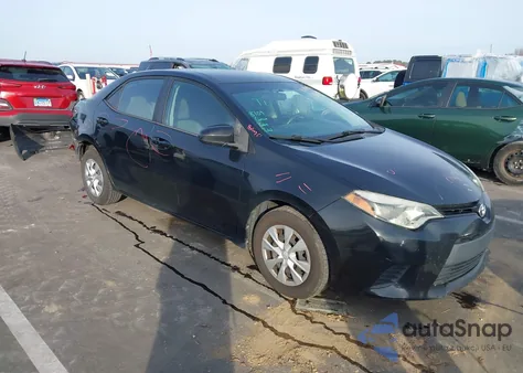 2016 Toyota Corolla L from USA, damaged, VIN 5YFBURHE2GP389208